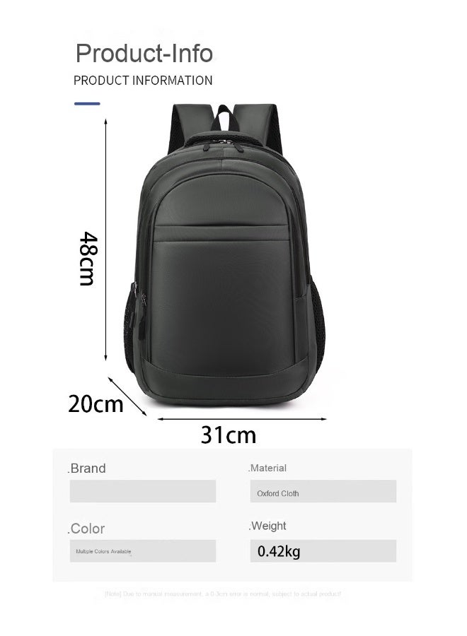 Korean Version Men's Business Casual Backpack With A Laptop Compartment  - Image 2