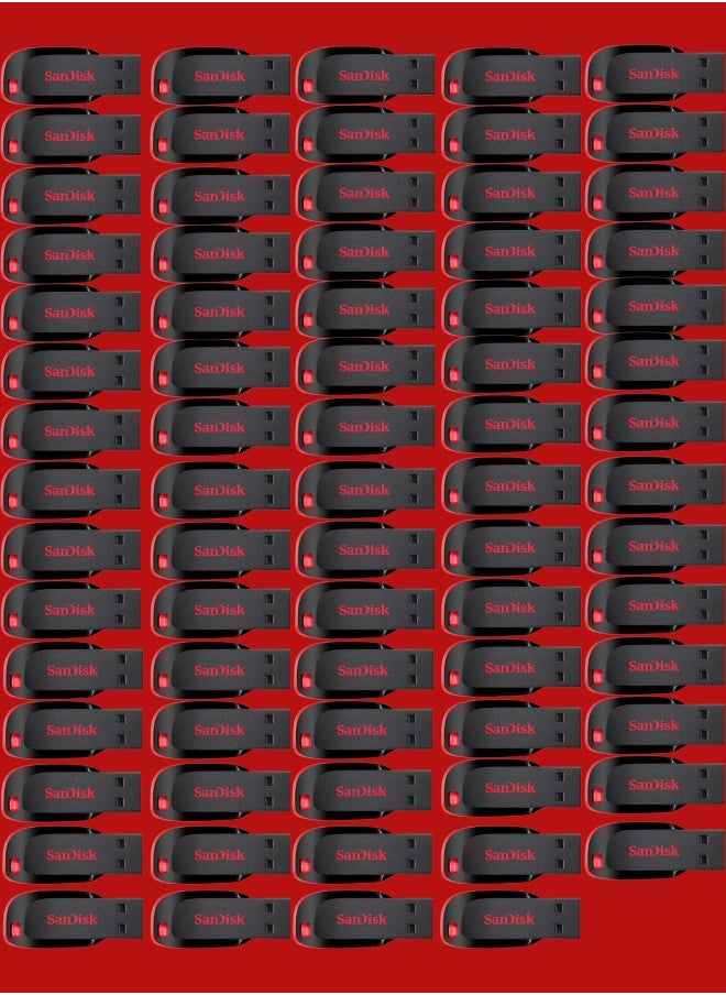 Sandisk 74 Pieces 16GB Cruzer Blade Usb Flash USB 2.0 