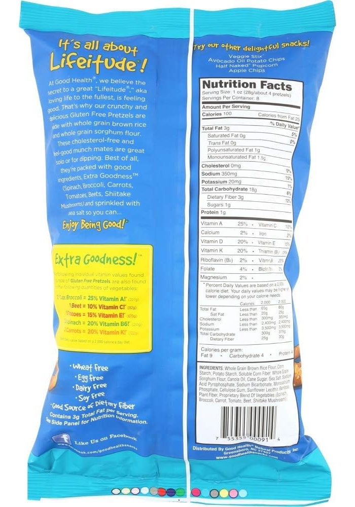 Good Health Gluten Free Sea Salt Pretzels - Image 2