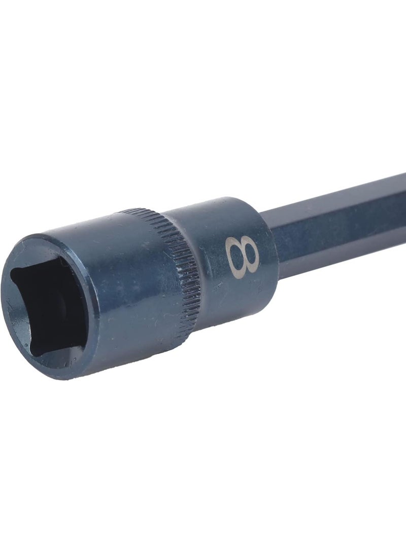 GGOOT Socket Bit Hex Square Quick Wrench S2 Alloy Steel Bluing Hand Tools for Hardware - Image 5