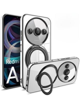 Xiaomi Redmi A3 Case,with Magnetic Stand Clear,Phone Case Silicone Transparent Shockproof Luxury Protective Cover for Redmi A3 - pzsku/ZD09B8A03D55EEC3A93CAZ/45/_/1715761243/2bb46733-cbe9-402a-9cc9-3a2d987eb4b7