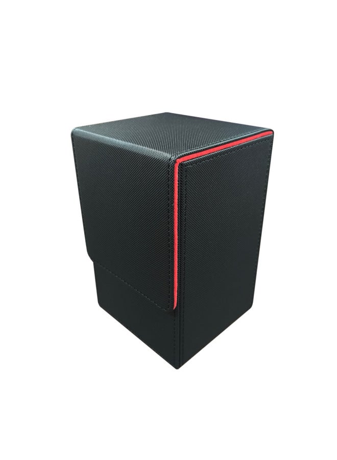 صندوق تخزين بطاقات ألعاب الطاولة المحمول المخصص من الشركة المصنعة Magic: The Gathering ذو السعة الكبيرة المزود بمشبك مغناطيسي لتخزين بطاقات ألعاب الطاولة