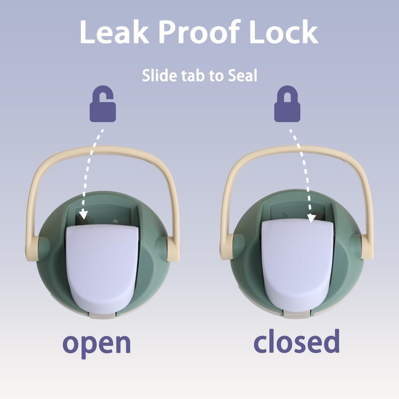 NebkDask Replacement Lid for Owala FreeSip Sway 40 oz Water Bottle and Tumbler 40 oz â€“ BPA-Free, Secure Seal, Leak-Proof Lock, Compatible with Owala FreeSip Bottles & Straws ï¼ˆmatchaï¼‰ - Image 3