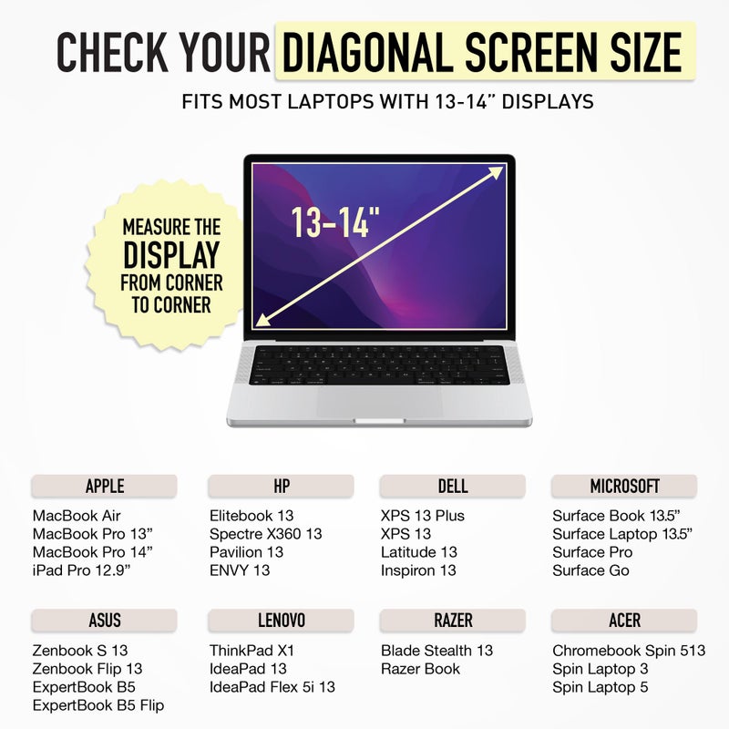 Vandel The Original Puffy Laptop Sleeve Case, 13-14 inch Laptop Sleeve Bag Case 13.3 Inch, Compatible with MacBook Air 13, Pro 14/13 iPad Pro 12.9, HP Dell ASUS, Computer Bag Cover - Image 3