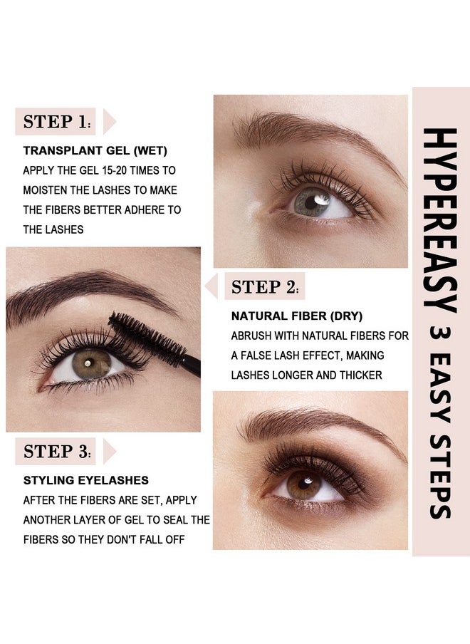 youngfocus - Youngfocus 3D Fiber Lash Mascara Waterproof, Luxuriously Longer, Thicker, Voluminous Eyelashes, Long-Lasting, Dramatic Extension, Smudge-proof, Hypoallergenic Formula-Best Gift - Image 1