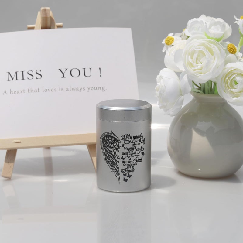 BRUKUSUR Small Urns For Human Ashes Set Of 8 Mini Urn For Ashes 3 Inches Keepsake Urns For Ashes For Sharing Small Keepsake Urns Memorial Ashes Holder - Image 3