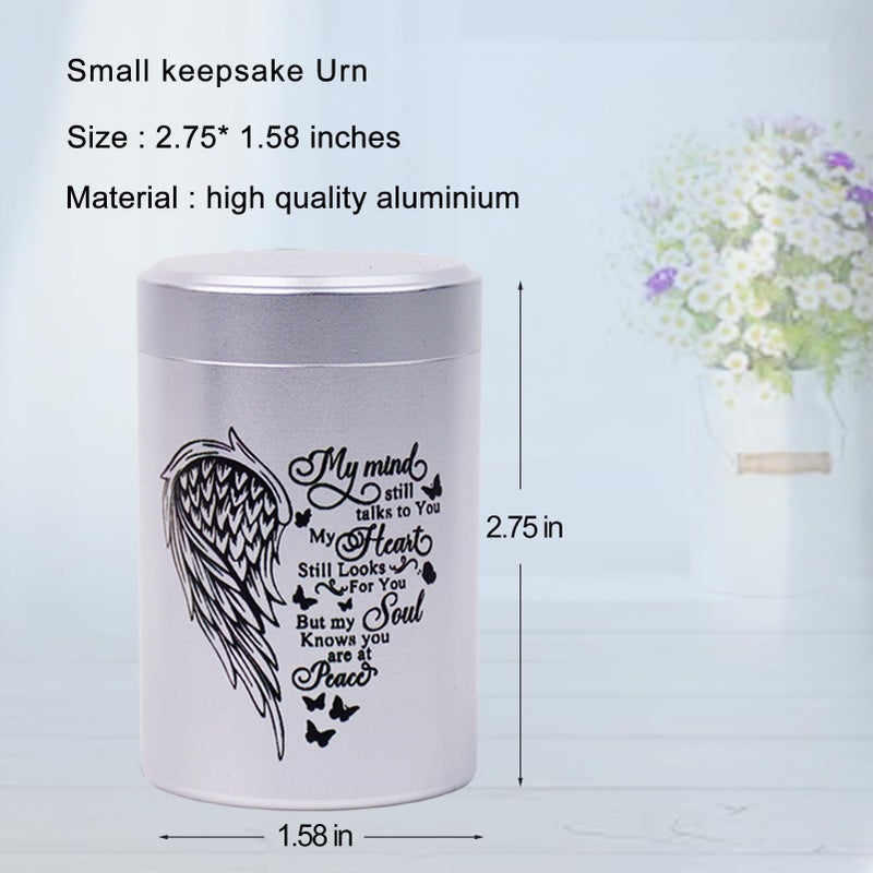 BRUKUSUR Small Urns For Human Ashes Set Of 8 Mini Urn For Ashes 3 Inches Keepsake Urns For Ashes For Sharing Small Keepsake Urns Memorial Ashes Holder - Image 4