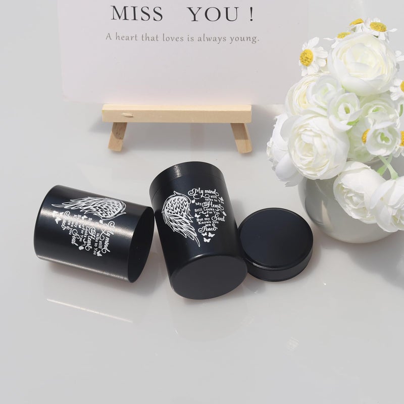 BRUKUSUR Small Urns For Human Ashes Set Of 8 Mini Urn For Ashes 3 Inches Keepsake Urns For Ashes For Sharing Small Keepsake Urns Memorial Ashes Holder - Image 2