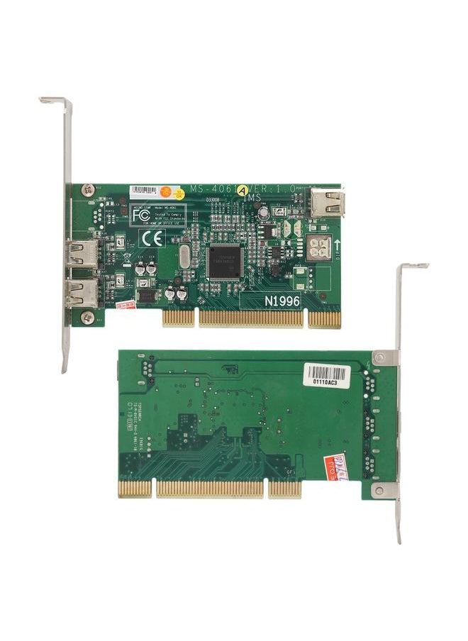 Thoraya - For TSB43AB23 Master Chip 3 Port PCI 1394 Firewire Card Video Capture Card - Image 1