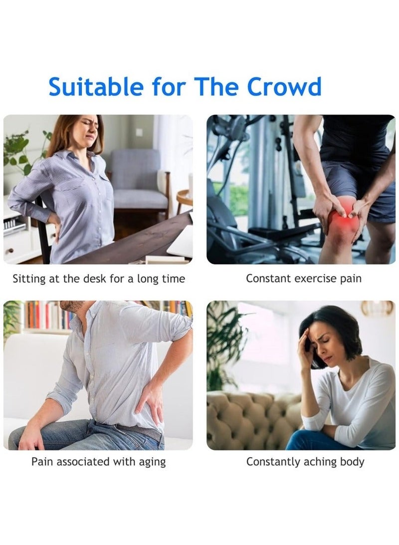 إسكدنيا Acupuncture Pen Electronic Pain Relief Therapy 5-in-1 Meridian Energy Pulse Massage Pen - Image 4