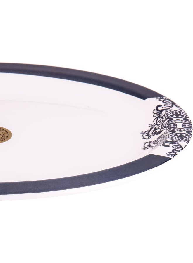 AKDC Dinewell M/Mine Oval Platter L(25cm) xW(34cm) xH(3cm) White - Image 3