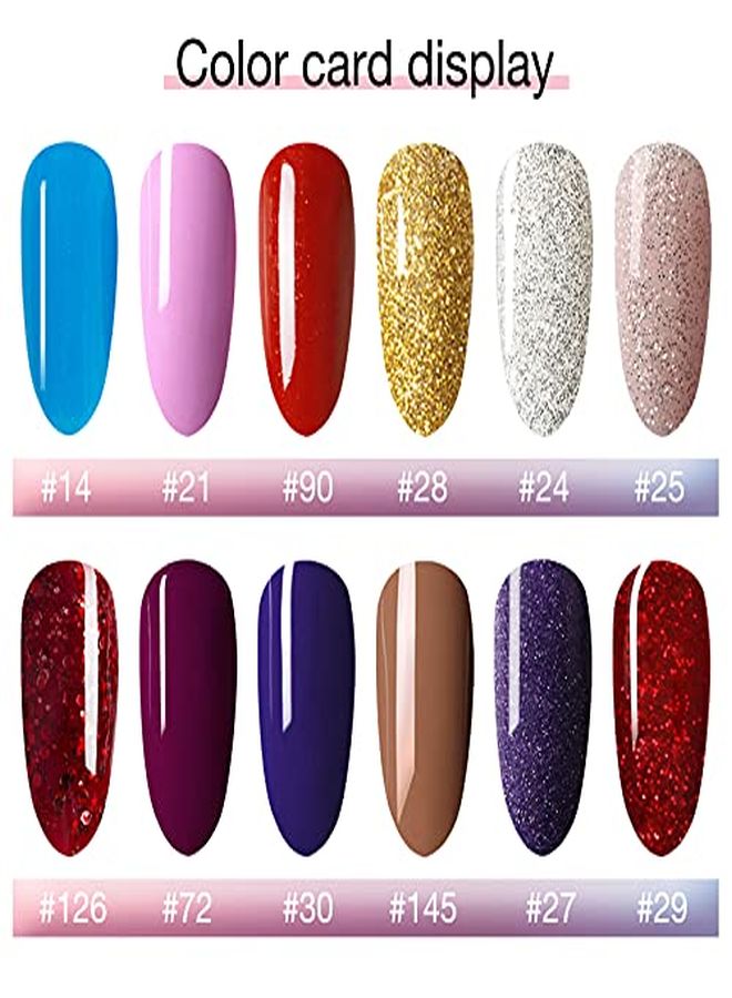 Honey Joy 28G/Box Dark Red Glitter Fine Dipping Powder No Lamp Cure Nails Dip Powder Like Gel Nail Natural Dry For Nail Salon£¬No.29  - Image 5