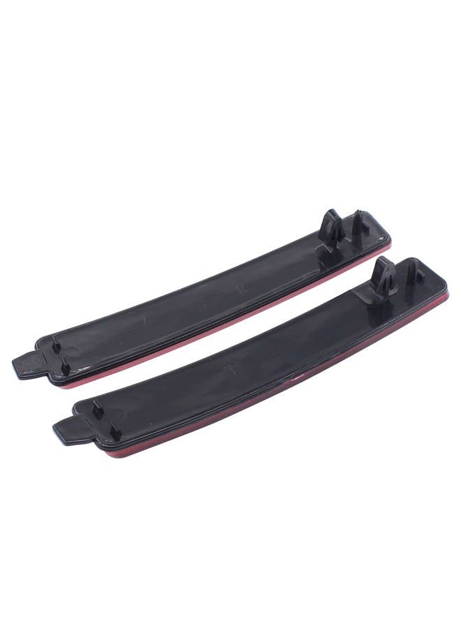 MOTOKU Rear Driver and Passenger Side Bumper Reflector Cover for Traverse Acadia SRX Outlook - Image 3