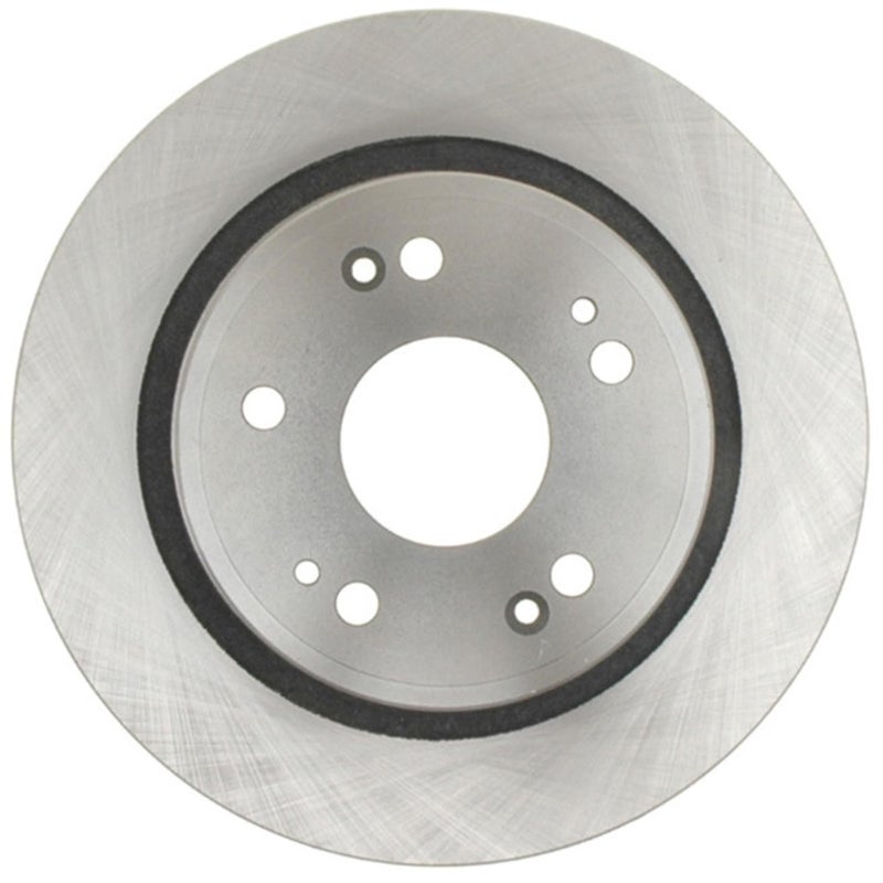 ACDelco Silver Rear Brake Rotor 18A2546A | GM 19255509 Brake Rotors for Select Honda Accord, Acura RDX, Honda Civic, and more - Image 2