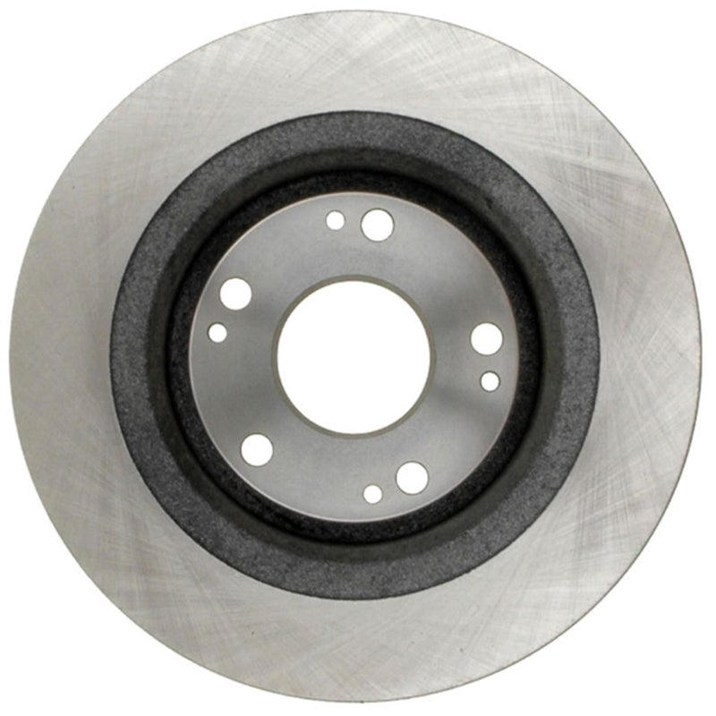 ACDelco Silver Rear Brake Rotor 18A2546A | GM 19255509 Brake Rotors for Select Honda Accord, Acura RDX, Honda Civic, and more - Image 3