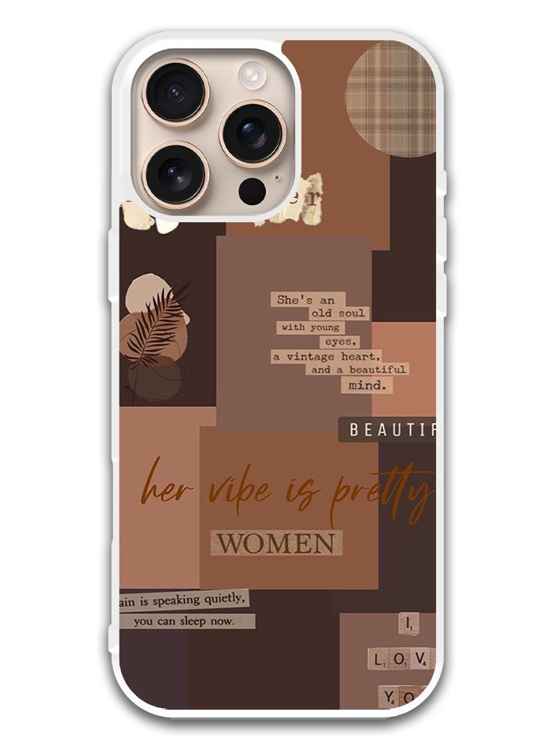 Theodor Protective Case Cover For APPLE IPHONE 16 Pro Adventurer (White Bumper) - Image 1