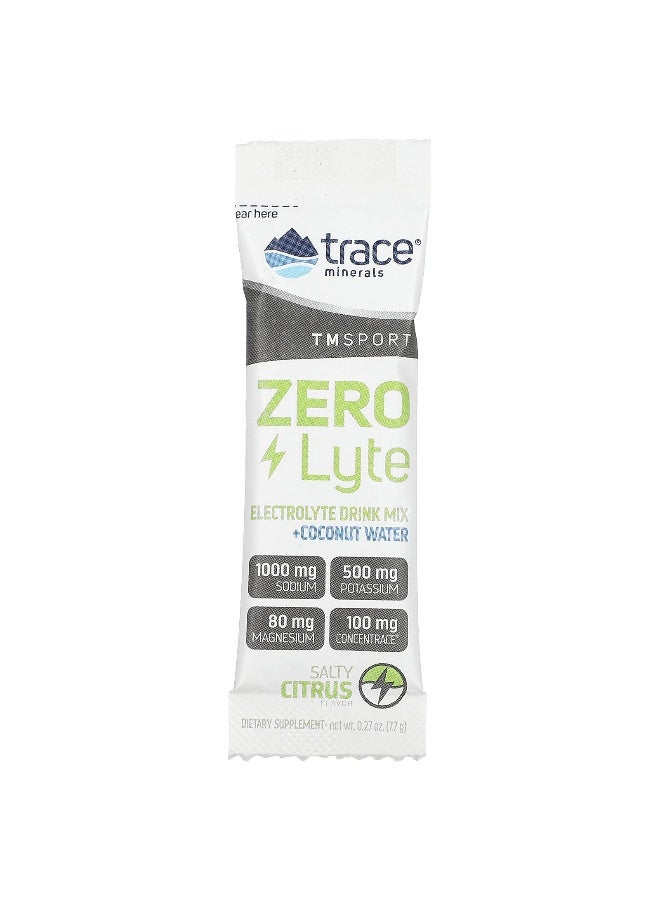 TRACE تريس، تي إم سبورت، زيروليت، مزيج مشروب الإلكتروليت، حمضيات مالحة، 30 عبوة، 0.27 أونصة (7.7 جرام) لكل منها (قد يختلف التعبئة)  - Image 3