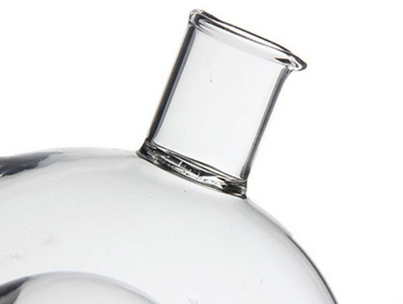ELETON 2 in 1 Oil and Vinegar Dispenser Bottle, Kitchen Supplies Glass Olive Oil and Balsamic Vinegar Cruet Bottle with Cork Stoppers, Hand-blown Glass Jar, Soy Sauce Cruet in One - Image 4