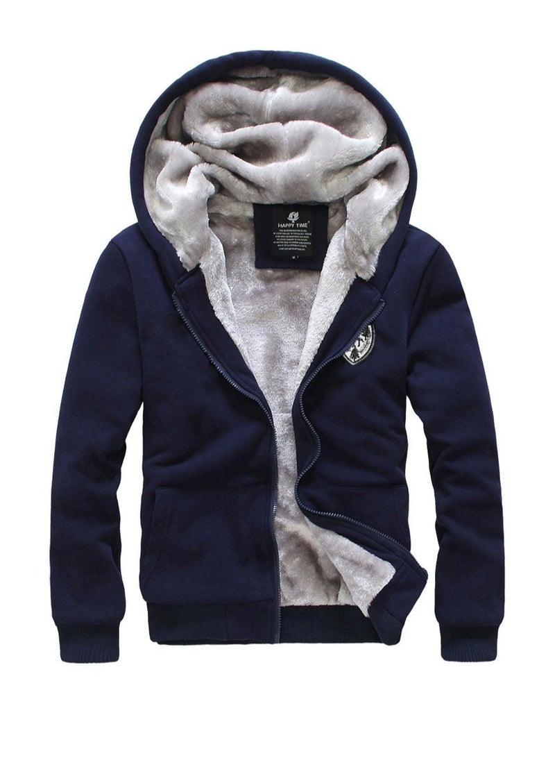NIBEMINENT Winter Thicken Sweater Suits Cardigan Top And Drawstring Trousers Casual Loose Clothing Sets - Image 3