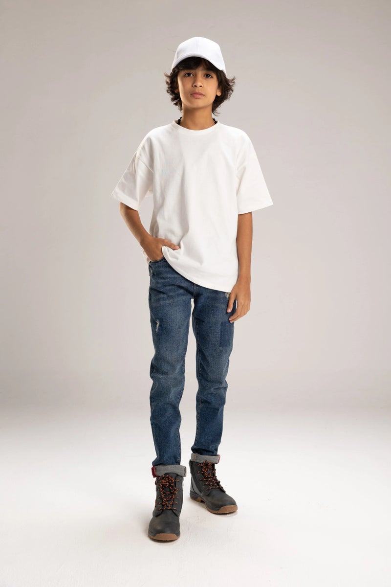 سولانج جينز ضيق ممزق - Image 1