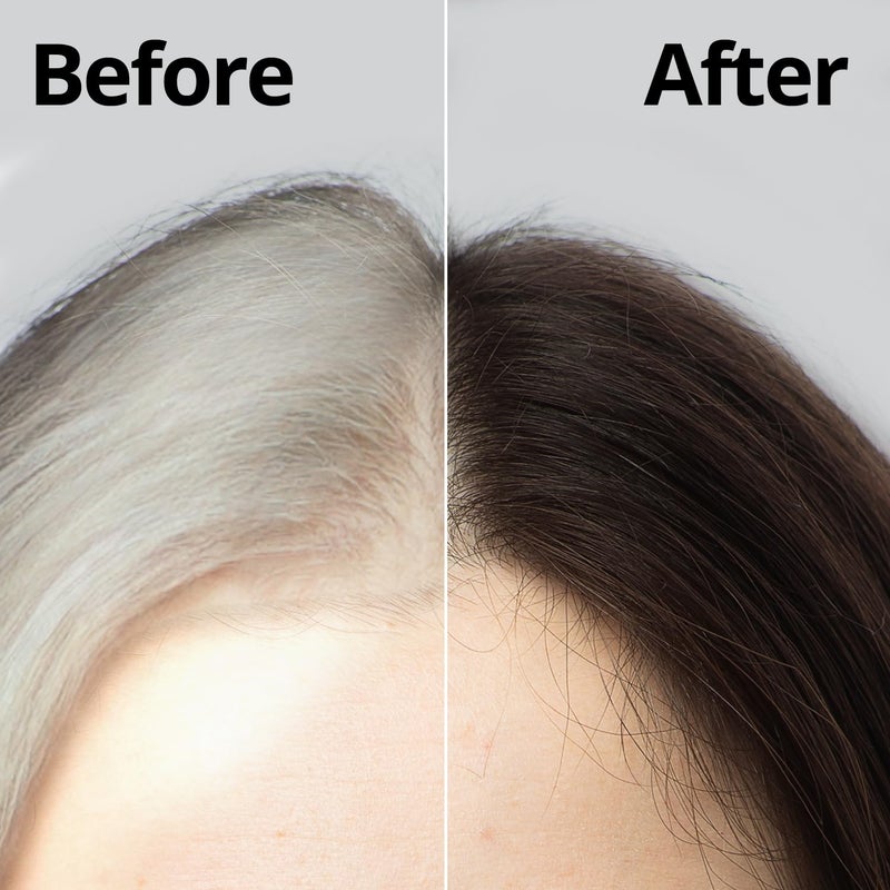 Daeng Gi Meo Ri â€“ Korean Herbal Hair Dye Color Cream [Dark Brown] (2-PACK) - PPD-Free Gray Coverage, Hair Protection, High-Keratin Formula, 5 Oz - Image 2