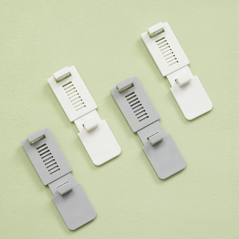 4 Pairs Toilet Seat Lifter Adhesive Toilet Lid Handle Bathroom Toilet Lifters - Image 5