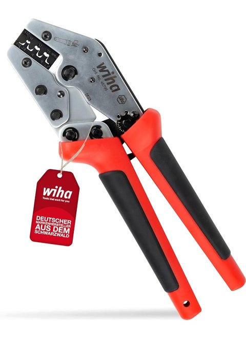 Wiha Mc4 Crimping Tool I Photovoltaic Crimping Tool For Solar Connector Mc4 I 2.5/4/6 Mm虏 I Automatic Adjusted Press Pressure I Solar Pliers