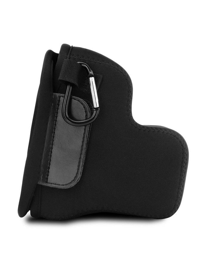 MegaGear Mg1669 Ultra Light Neoprene Camera Case Compatible With Nikon Coolpix B600 Black - Image 4