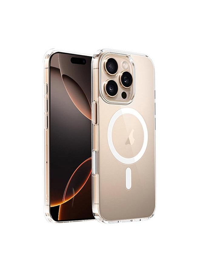 Generic For iPhone 16 Pro Max Camera Control AI Button Full Coverage MagSafe Magnetic Clear Phone Case 