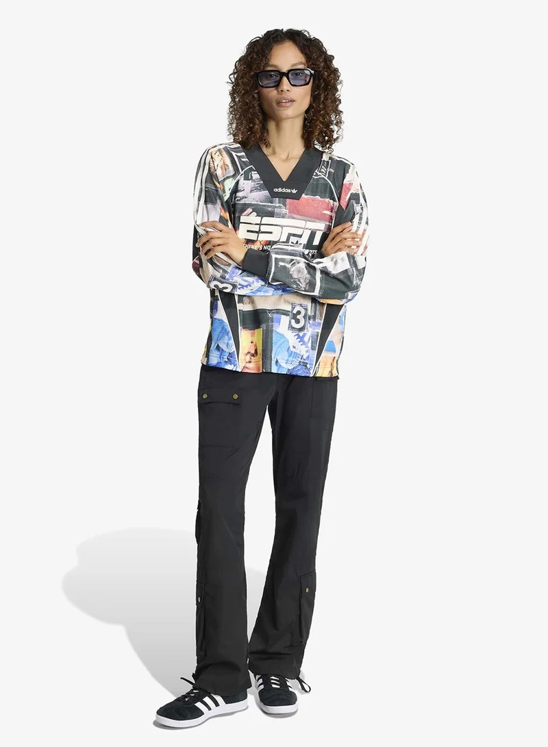 adidas Originals  Meshed Graphic Sweatshirt for Women | Best Price UAE