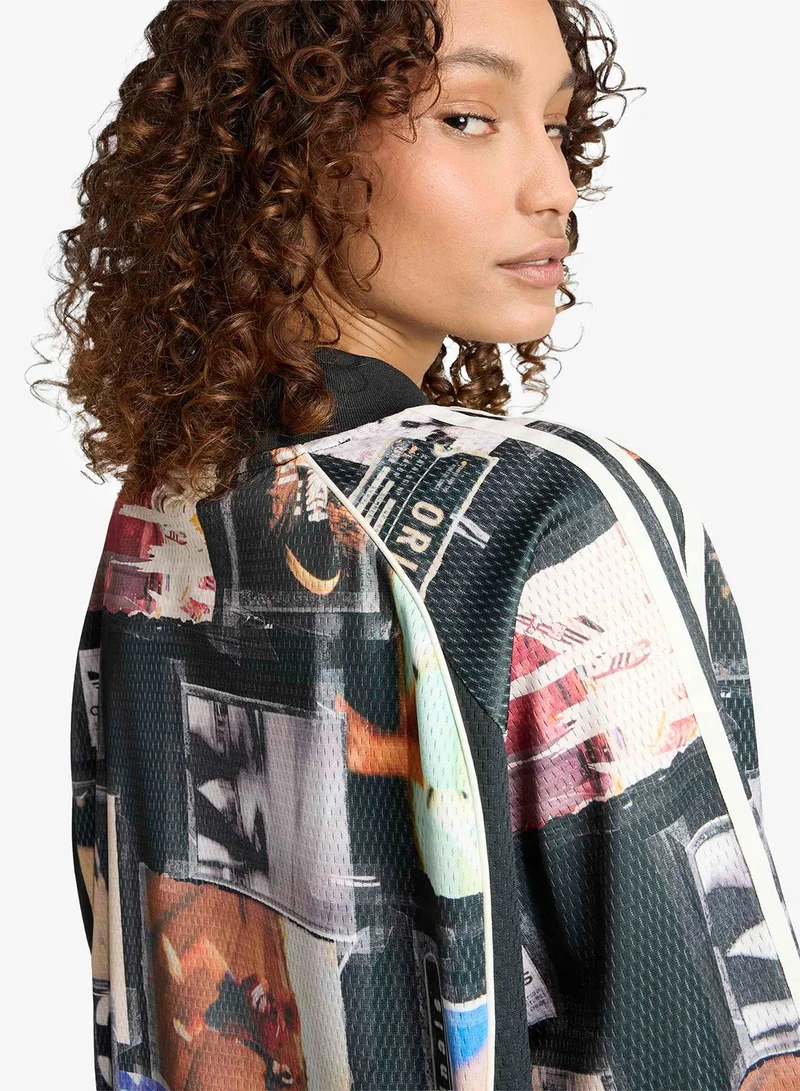 adidas Originals  Meshed Graphic Sweatshirt for Women | Best Price UAE