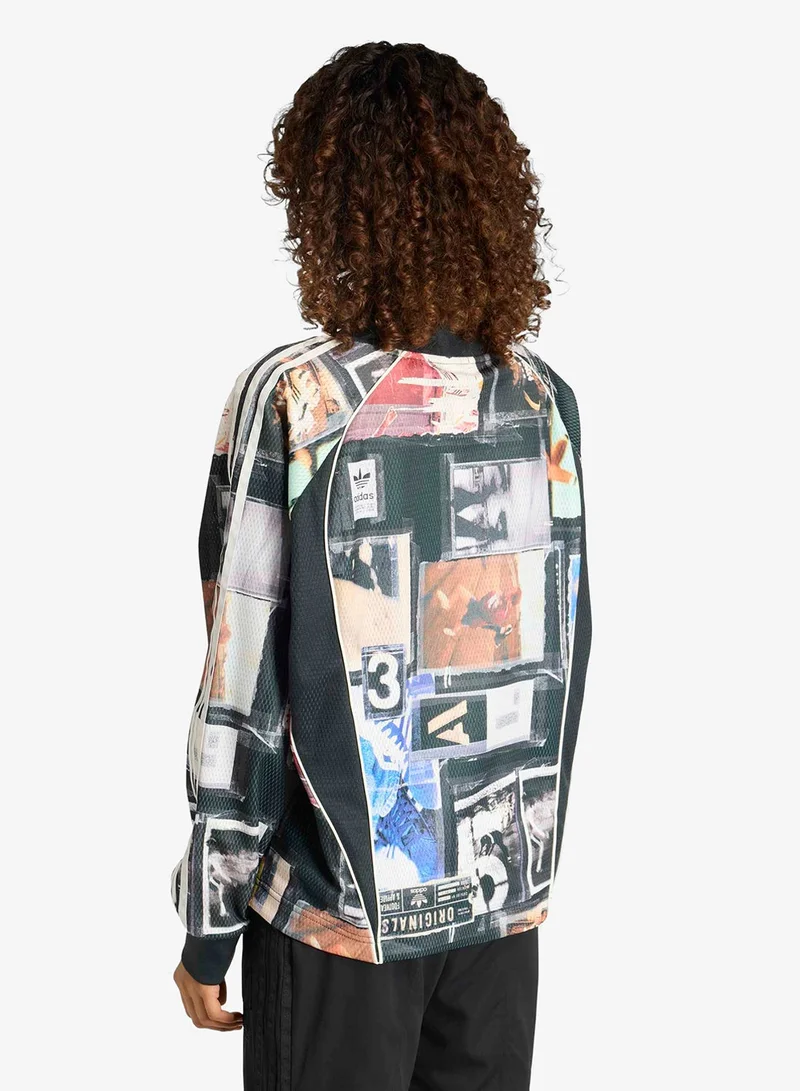 adidas Originals  Meshed Graphic Sweatshirt for Women | Best Price UAE