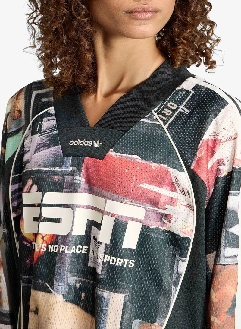 adidas Originals  Meshed Graphic Sweatshirt for Women | Best Price UAE