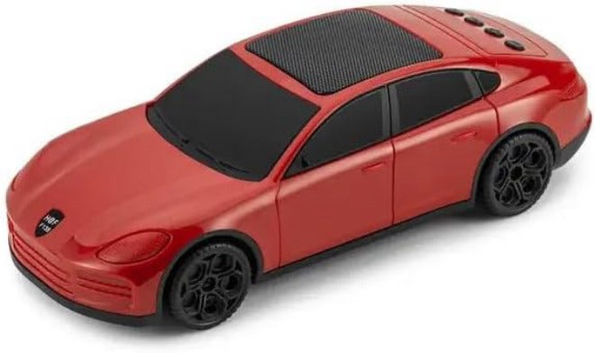 TOYBOX Sports Car Portable Bluetooth Speaker with Grand Touring Design - Wireless Sound System for Outdoor Entertainment for Universal Cell Phone And Bluetooth Device (RED) - Image 1