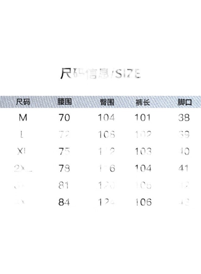 Warrior Denim Jeans For Men, Spring And Autumn Straight-Leg Pants, Loose Wide-Leg Casual Trousers, American-Style Long Pants For Men, Dark Blue 4Xl - Image 3