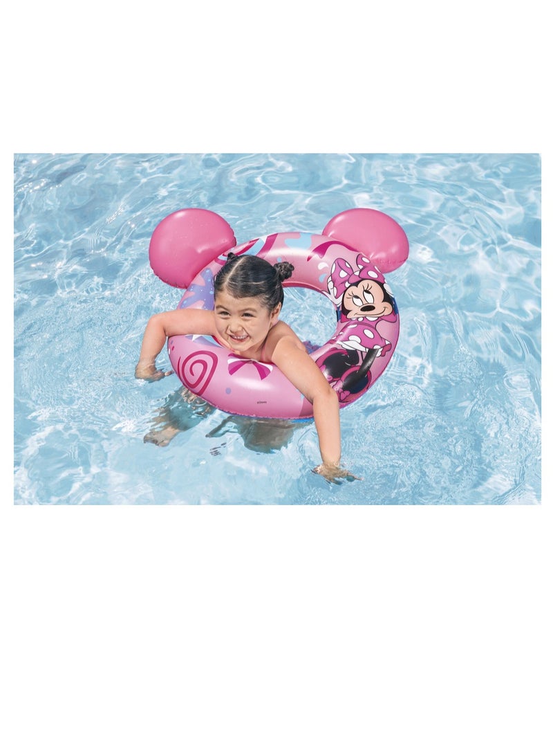 Bestway Minnie 74cm x 76cm Splash Pal Swim Tube - No:9102N - Image 2