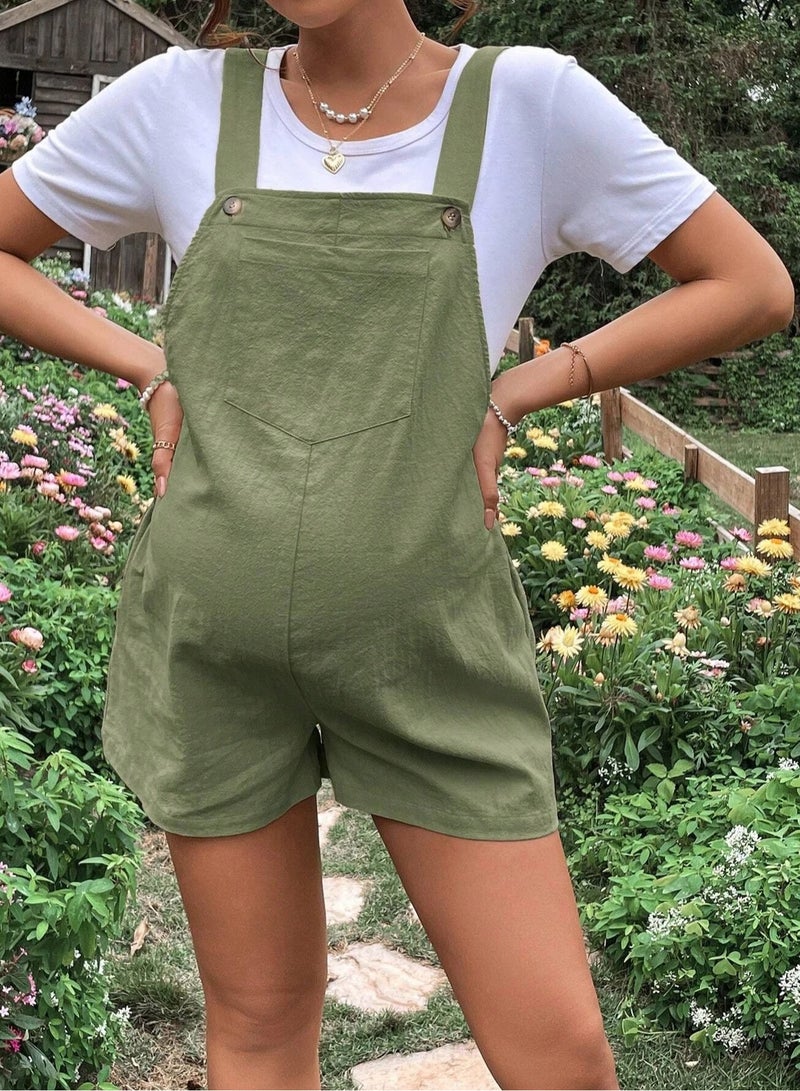 bellanina Pregnancy Casual Comfort Overalls  - Image 1