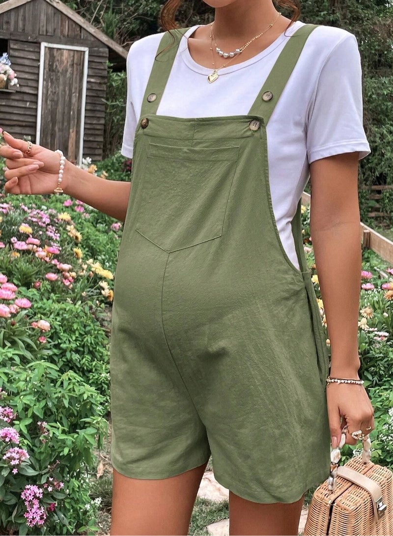 bellanina Pregnancy Casual Comfort Overalls  - Image 2