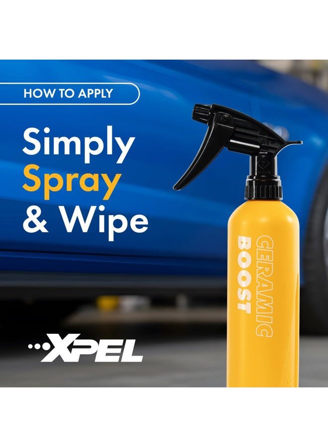 Xpel - R1390 Ceramic Boost 16 Oz -Si02 Silica Based Spray That Creates A Super Slick Finish Beads And Repels Water - Image 5