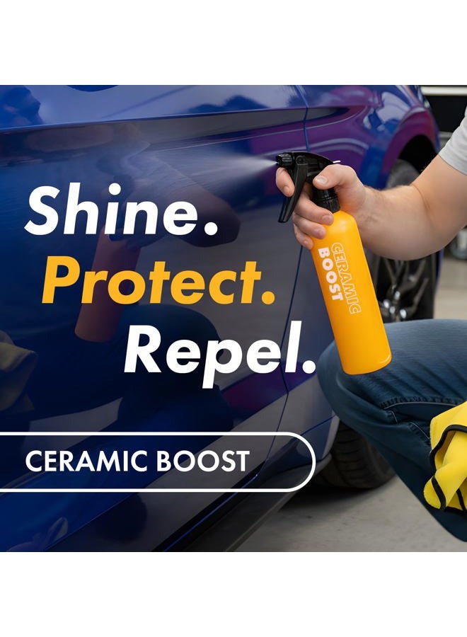 Xpel - R1390 Ceramic Boost 16 Oz -Si02 Silica Based Spray That Creates A Super Slick Finish Beads And Repels Water - Image 3
