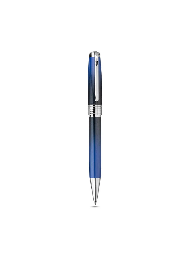 POLICE Lithos Pen Unisex Gradient Blue & Silver