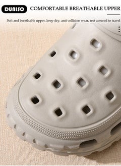 DUNISO House Slippers for Men and Women,Washable Lined Clogs, Fashion Warm Shoes with Thick Sole, Comfortable Home Fuzzy Slippers, Lightweight Non Slip House Shoes For Cozy Indoor Outdoor  - Image 5