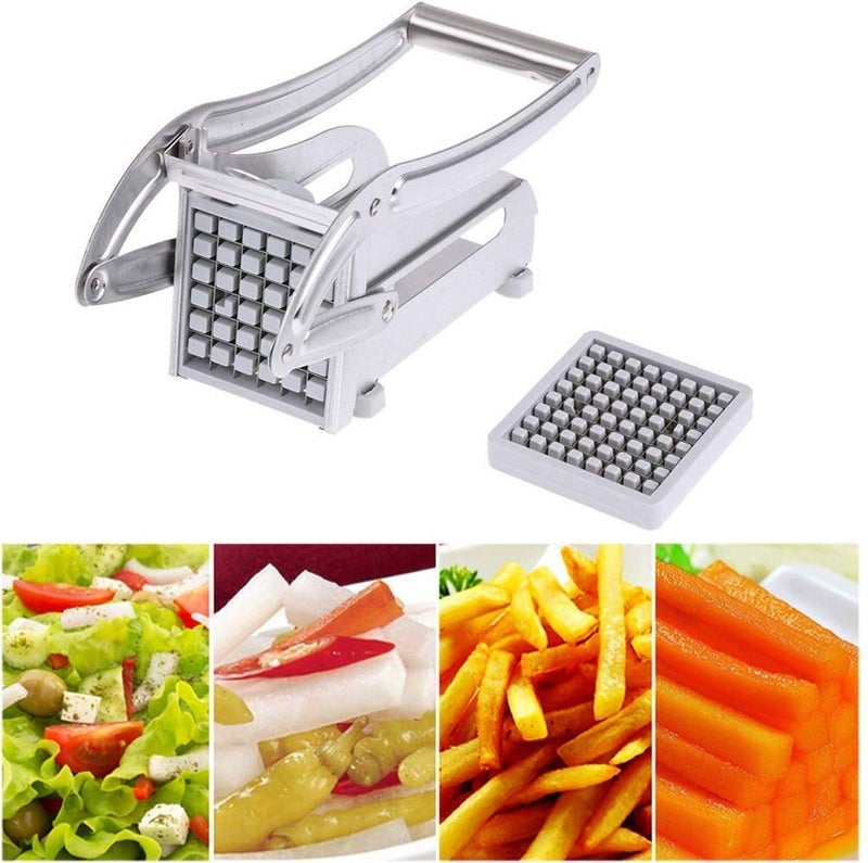Swami Enterprise Stainless Steel Potato Chipper French Fries Chips Maker Machine Snacks French Fries Chips Maker Machine Snacks - Image 2
