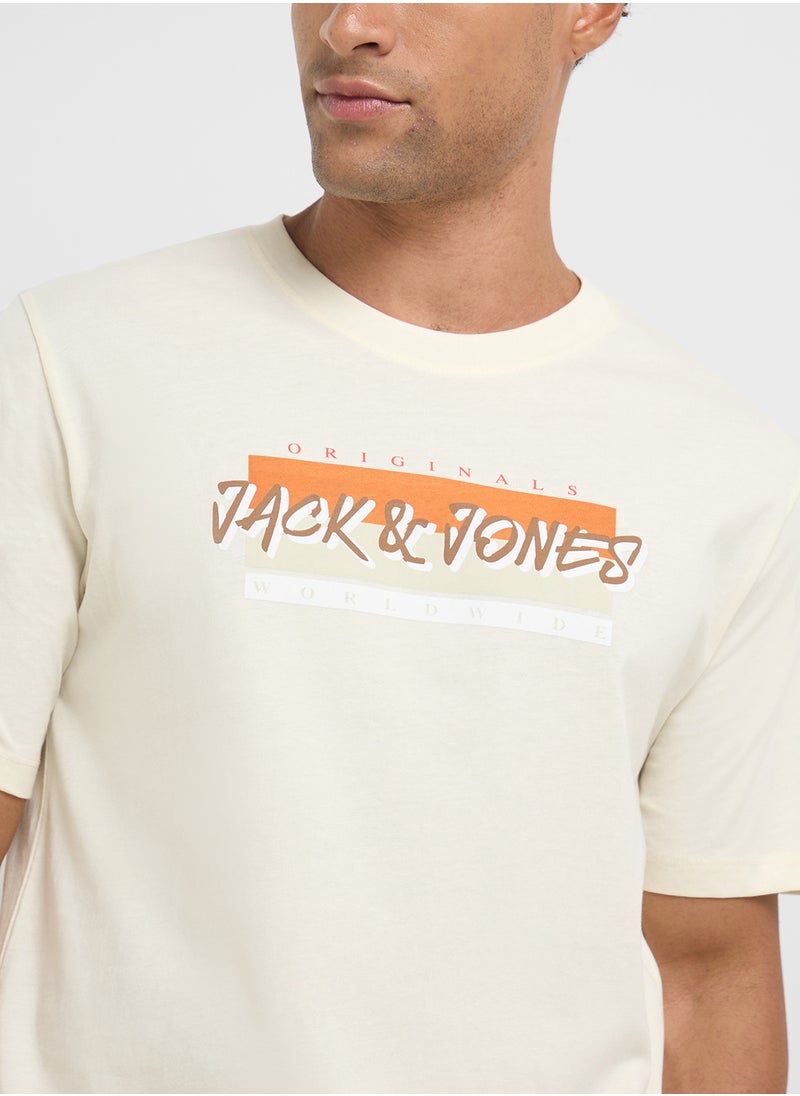 JACK & JONES - Crew Neck T-Shirt - Image 1