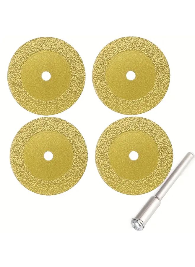 5pcs 2 Inch Diamond Cut Off Wheels Set With Mandrel For Glass Tile Ceramics - Image 2