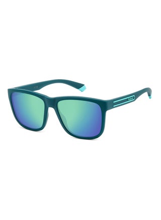 Men's Polarized Rectangular Shape  Sunglasses PLD 2155/S GREY 47 - Lens Size: 47.3 Mm - Matt Teal - pzsku/ZD09D7BFEA52B7ECE74DEZ/45/_/1721206706/4cebf2af-7cab-4e57-a895-76dd3b35b403