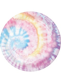 CREATIVE CONVERTING Tie Dye Party Paper Plates 24 Ct  - Image 2