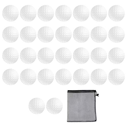 Bac-kitchen 30 Pack Foam Golf Practice Balls - Realistic Feel and Limited Flight Training Balls for Indoor or Outdoor - Image 1