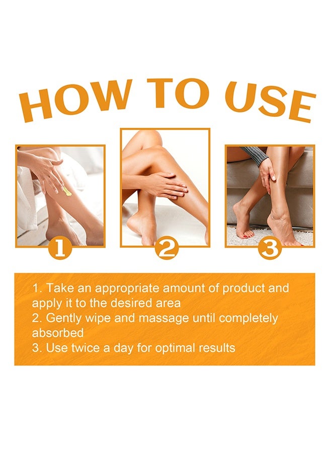 EELHOE Vitamin K Varicose Veins Cream, Soothing Leg Cream, Varicose and Spider Veins Treatment Cream, Improve Blood Circulation, Fast Relieve Swelling Pain 60g - Image 3