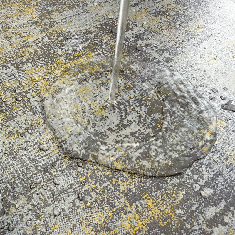 JiffDiff Vintage Metallic Peel and Stick Wallpaper Self Adhesive Industrial Metallic Concrete Wall Paper Modern Stick on Wallpaper Contact Paper (17.3" x 120" Light Gray) - Image 5